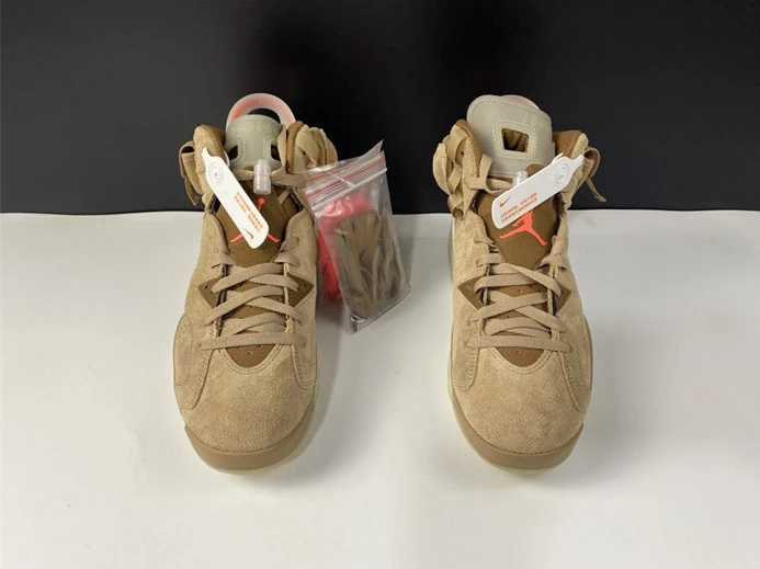 HighQuality Jordan6 Travis Scott British Khaki DH0690-200 1005