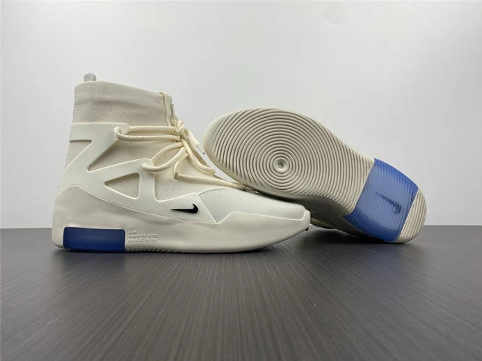HighQuality Nike Air Fear Of God 1 Sail Black AR4237-100 2729