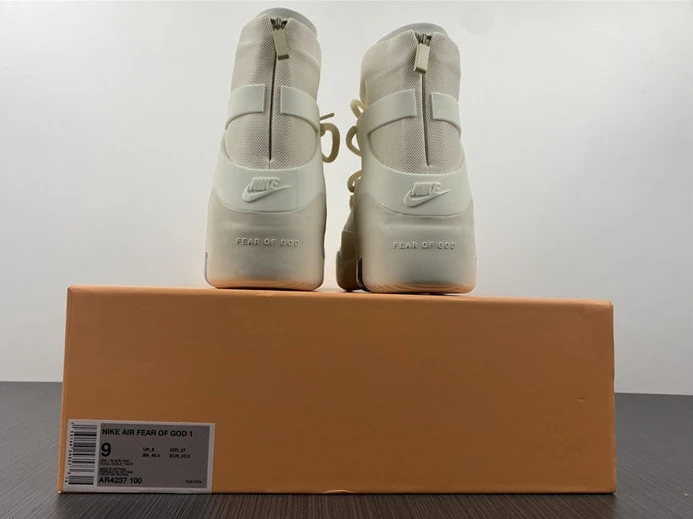 HighQuality Nike Air Fear Of God 1 Sail Black AR4237-100 2729