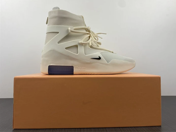 HighQuality Nike Air Fear Of God 1 Sail Black AR4237-100 2729