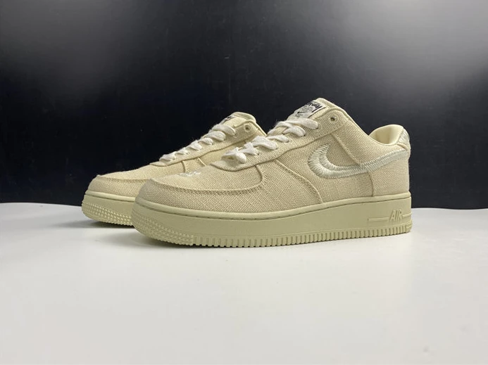 HighQuality Nike Air Force 1 Low Stussy Fossil CZ9084-200 2449