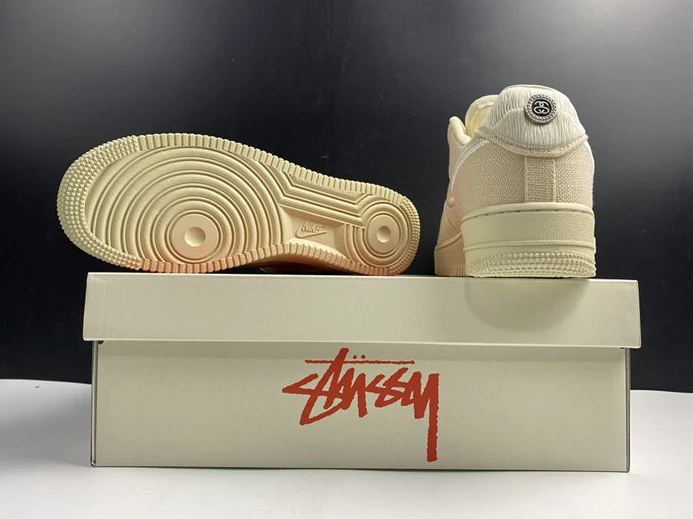 HighQuality Nike Air Force 1 Low Stussy Fossil CZ9084-200 2449