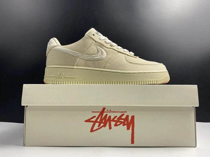 HighQuality Nike Air Force 1 Low Stussy Fossil CZ9084-200 2449