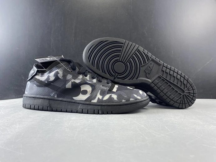 HighQuality Nike Dunk Low Comme des Garcons Print CZ2675-001 2125