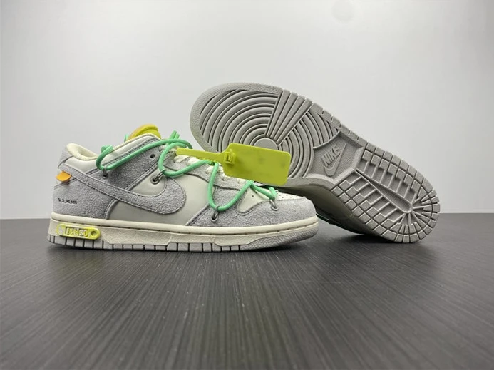 HighQuality Nike Dunk Low Off-White Lot 36 DJ0950-107 2364
