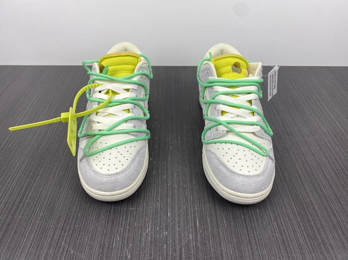 HighQuality Nike Dunk Low Off-White Lot 36 DJ0950-107 2364