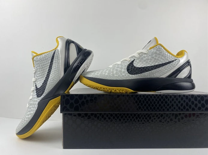 HighQuality Nike Zoom Kobe 6 White Del Sol 436311-101 2260
