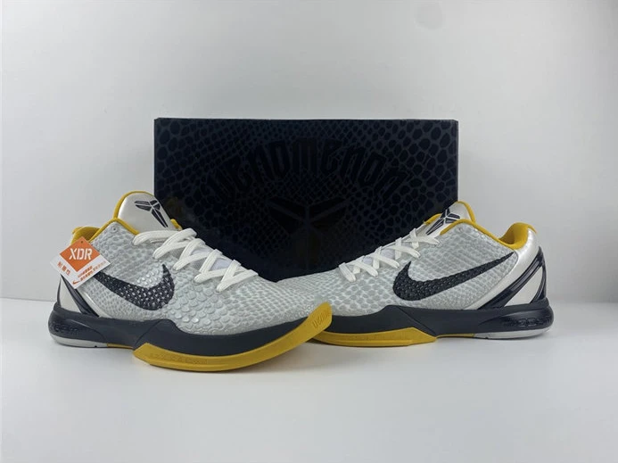 HighQuality Nike Zoom Kobe 6 White Del Sol 436311-101 2260