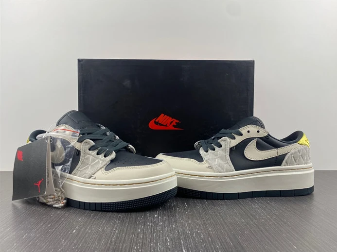 Jordan 1 Elevate Low SE Anthracite Light Bone DV1494-001 HighQuality 675