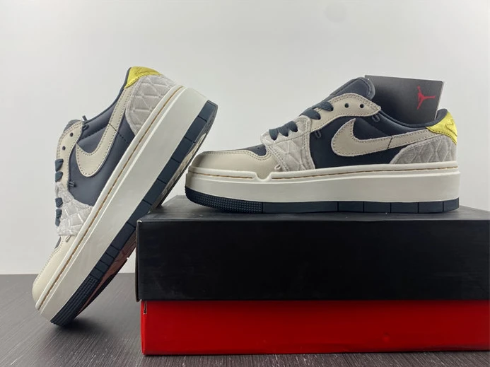 Jordan 1 Elevate Low SE Anthracite Light Bone DV1494-001 HighQuality 675