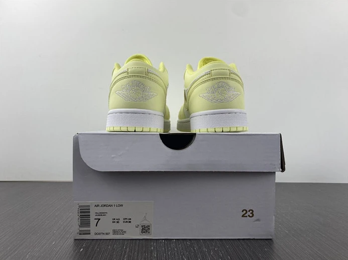Jordan 1 Low Lemonade DC0774-007 Affordable 665
