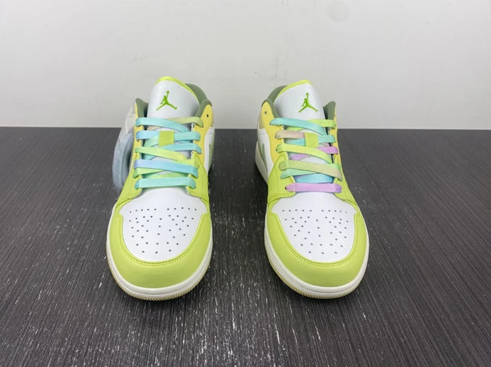 Jordan 1 Low Sail White Oil Green FD9906-131 HighQuality 653