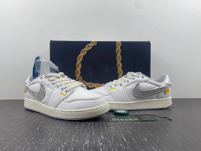 Jordan 1 Retro AJKO Low SP Union White Canvas DO8912-101 SportInspired 600