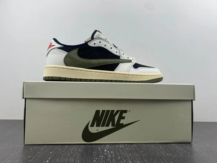 Jordan 1 Retro Low OG SP Travis Scott Olive DZ4137-106 AllSeason 632