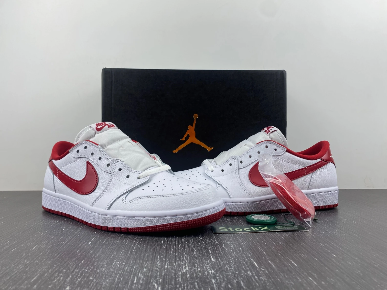 Jordan 1 Retro Low White Varsity Red 705329-101 HighQuality 594