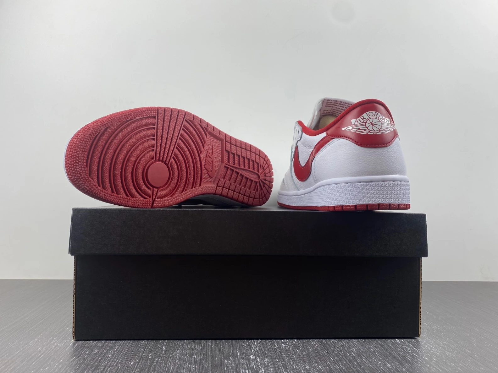 Jordan 1 Retro Low White Varsity Red 705329-101 HighQuality 594