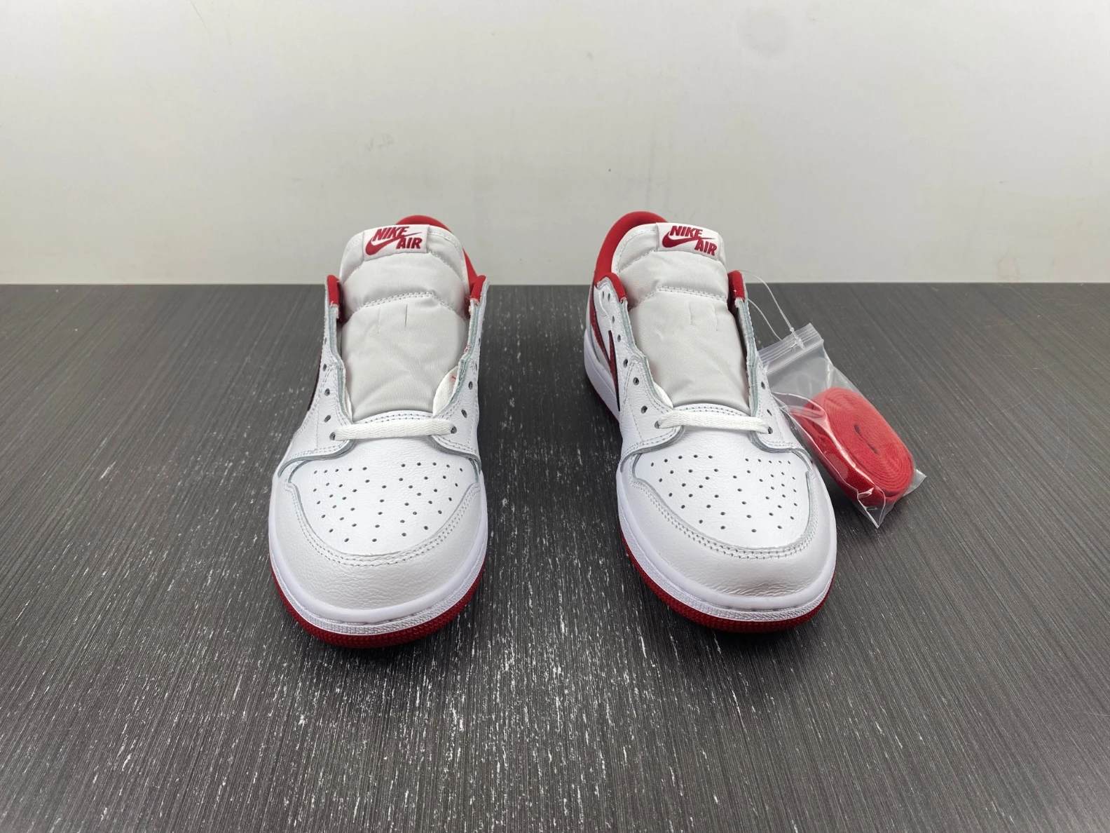 Jordan 1 Retro Low White Varsity Red 705329-101 HighQuality 594