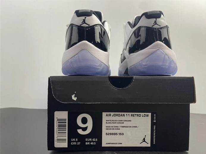 Jordan 11 Retro Low Concord 528895-153 HighQuality 1065