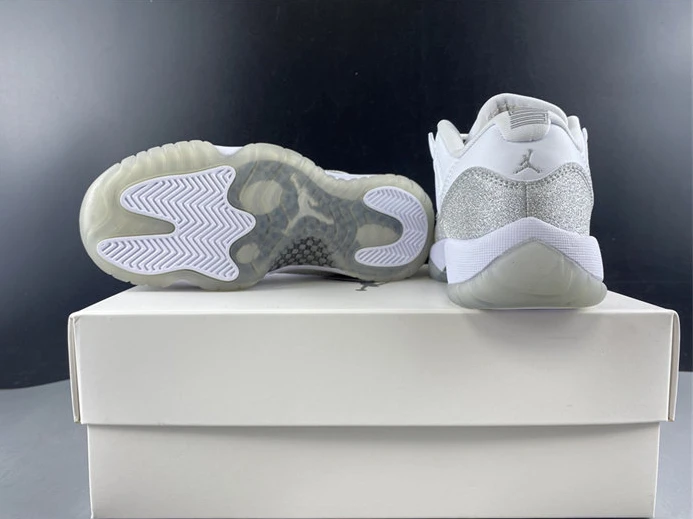Jordan 11 Retro White Metallic Silver AR0715-100 GoAnywhere 1075