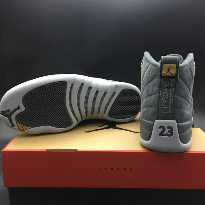 Jordan 12 Retro Dark Grey 130690-005 Affordable 1139