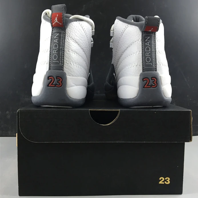 Jordan 12 Retro White Dark Grey153265-160 Affordable 1131