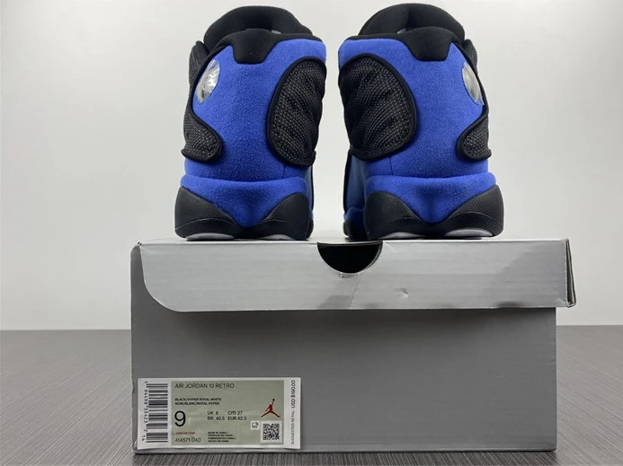 Jordan 13 Retro Black Hyper Royal 414571-040 AllSeason 1156