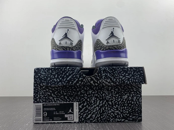 Jordan 3 Retro Dark Iris CT8532-105 AllSeason 735