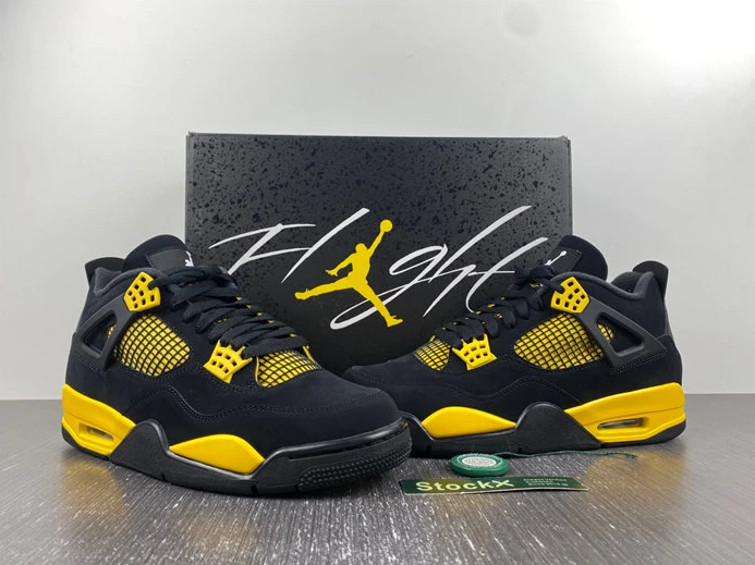 Jordan 4 Retro Thunder  308497-017 Fashionable 835