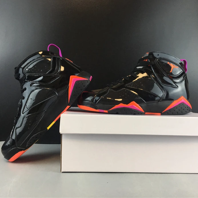 Jordan 7 Retro Black Patent 313358-006 BestValue 1028