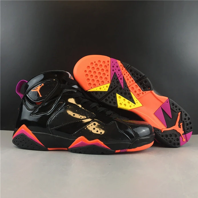 Jordan 7 Retro Black Patent 313358-006 BestValue 1028