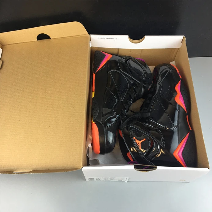 Jordan 7 Retro Black Patent 313358-006 BestValue 1028