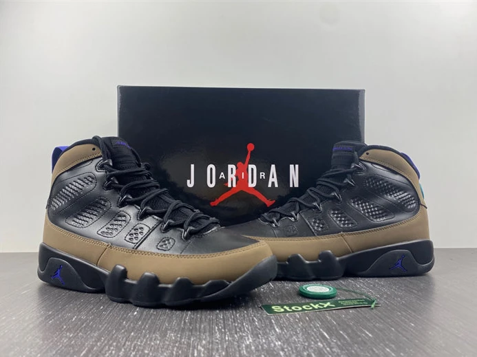 Jordan 9 Retro Light Olive Concord CT8019-034 DailyWear 1035