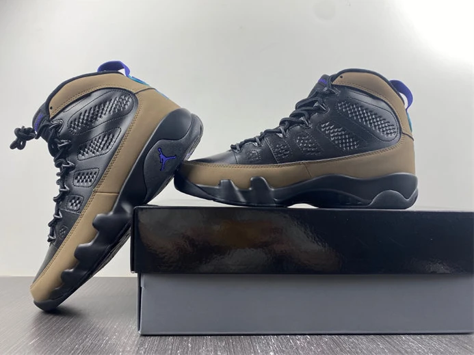 Jordan 9 Retro Light Olive Concord CT8019-034 DailyWear 1035