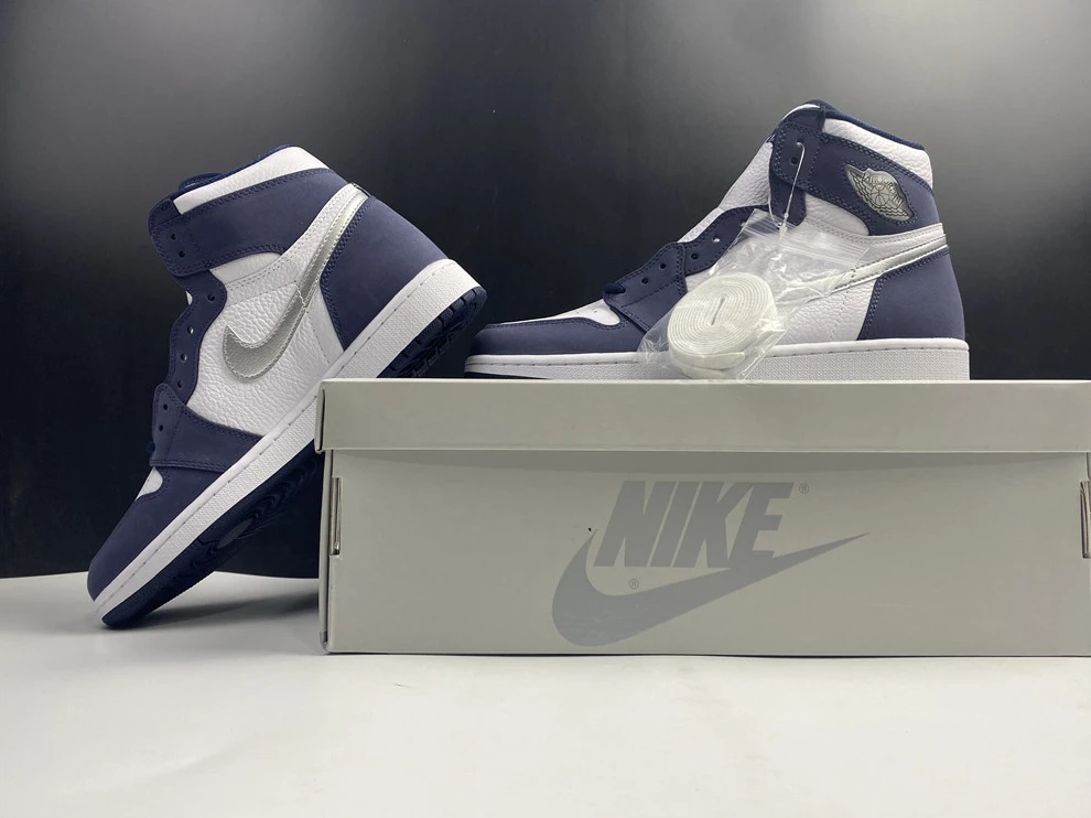 Jordan1 COJP Midnight Navy DC1788-100 Comfortable 489