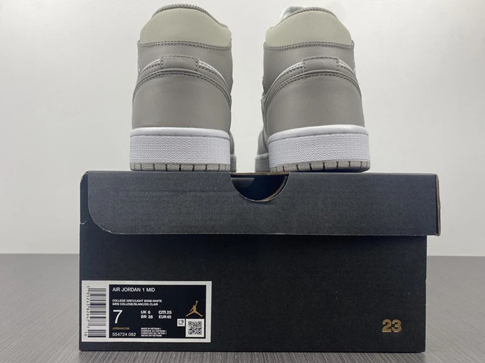 Jordan1 Mid Linen 554724-082 GoodFit 483