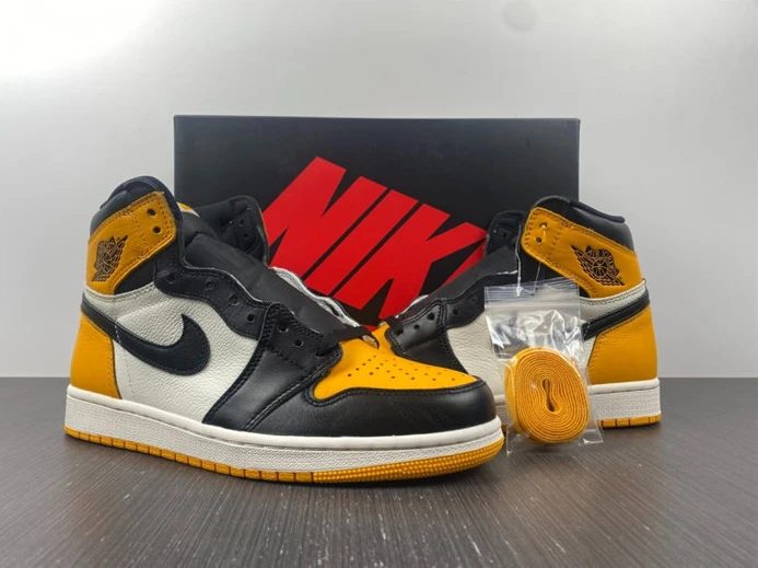 Jordan1 OG Yellow Toe 555088-711 Affordable 467