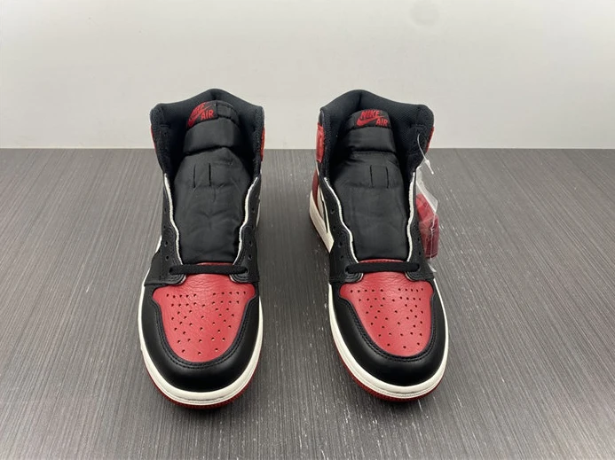Jordan1 Retro Bred Toe 555088-610 BestValue 465