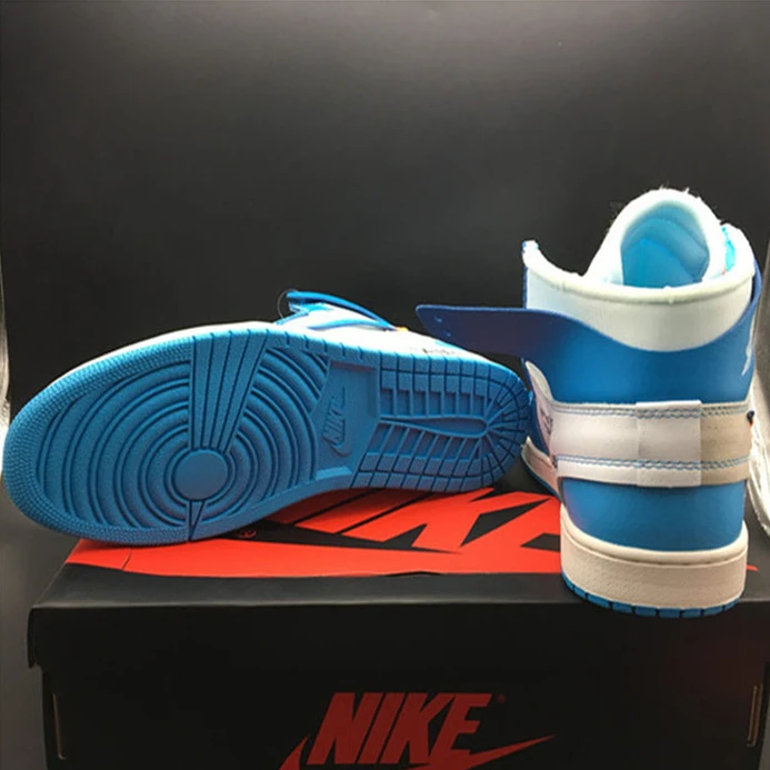 Jordan1 Retro Off-White University Blue AQ0818-148 DailyWear 2389