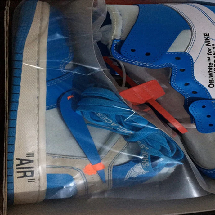Jordan1 Retro Off-White University Blue AQ0818-148 DailyWear 2389