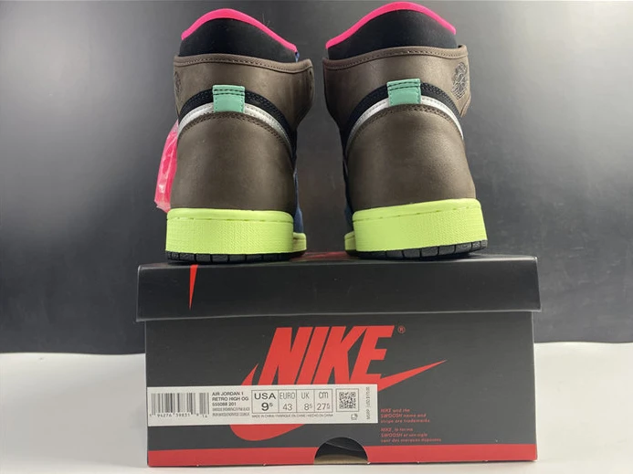 Jordan1 Retro Tokyo Bio Hack 555088-201 Comfortable 502