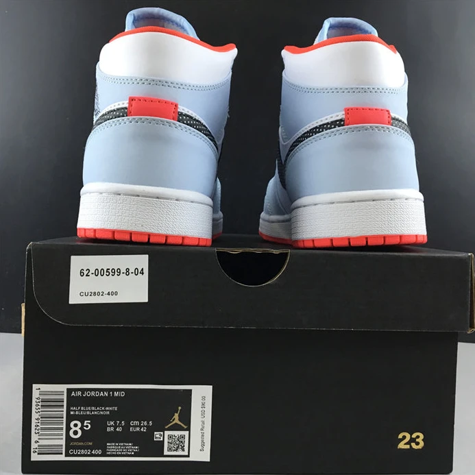 Jordan1 white jade black cu2802-400 Trendy 531