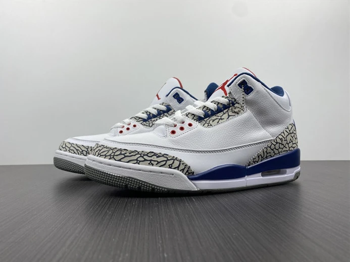 Jordan3 True Blue 854262-106 Comfortable 750