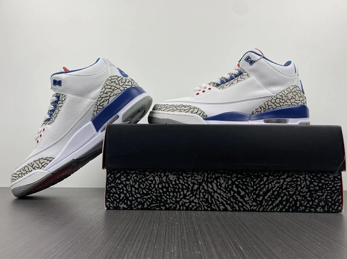 Jordan3 True Blue 854262-106 Comfortable 750