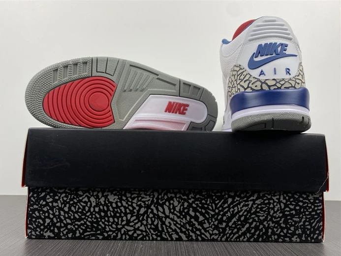 Jordan3 True Blue 854262-106 Comfortable 750