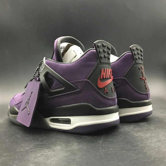 Jordan4 Travis Scott Purple (Friends and Family)  766296 LN4 Popular 903