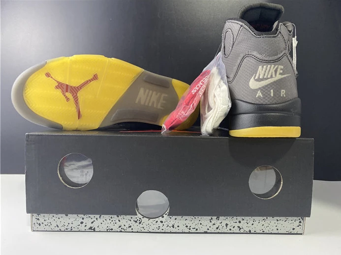 Jordan5 Off-White Black CT8480-001 Affordable 2388