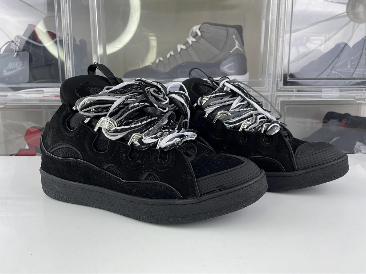 LANVIN Black Tennis Low TOP Sneakers TopPick 1442