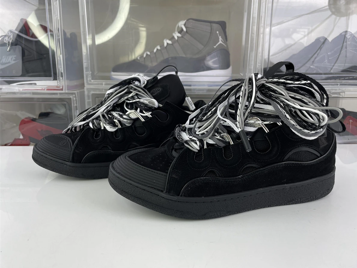 LANVIN Black Tennis Low TOP Sneakers TopPick 1442