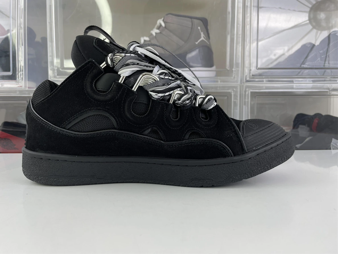 LANVIN Black Tennis Low TOP Sneakers TopPick 1442