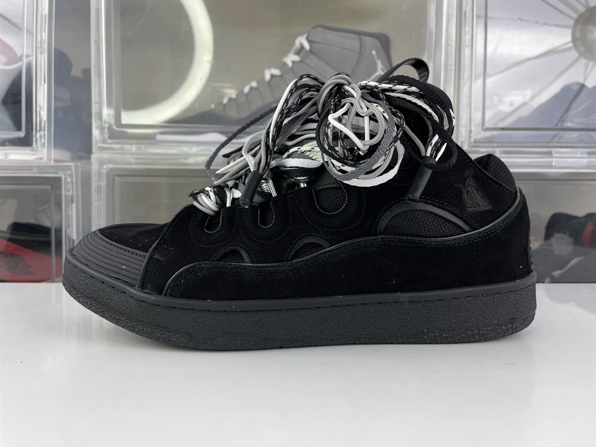 LANVIN Black Tennis Low TOP Sneakers TopPick 1442